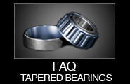 FAQ Tapered Bearings